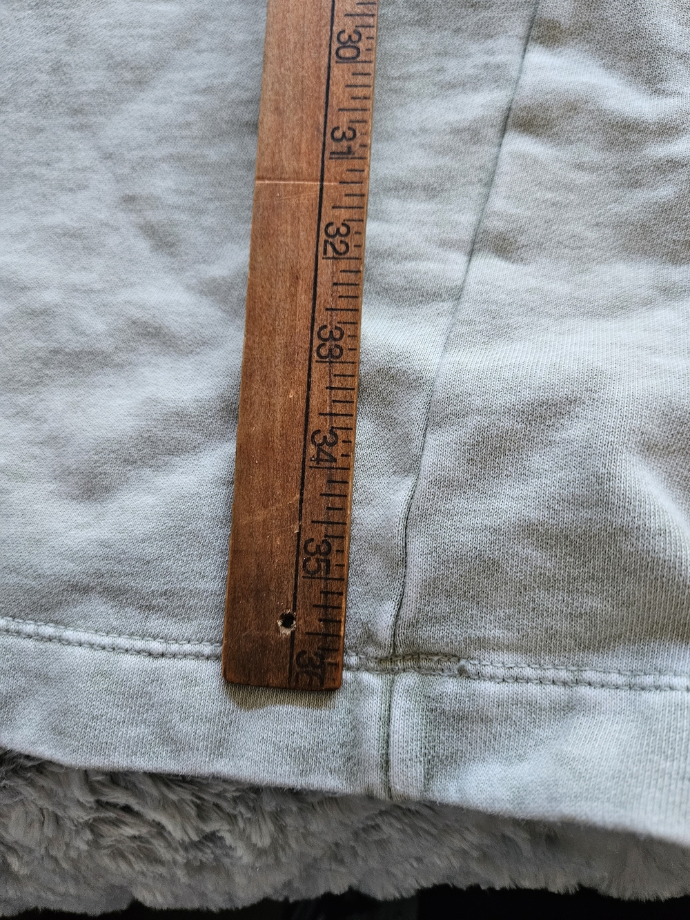 American Eagle Outfitters Heathered Sage Green Wide Leg Lounge Wear - Picture 6 of 7